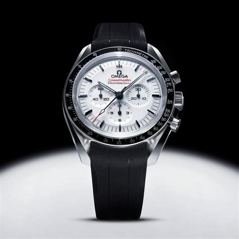 omega speedmaster professional white dial price|omega speedmaster reduced white dial.